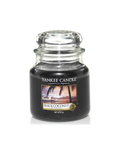 Yankee Candle Classic Medium Jar Black Coconut Candle 411g