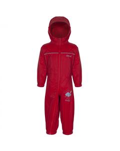 Regatta Great Outdoors Childrens Toddlers Puddle Iv Waterproof Rainsuit