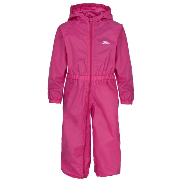 Trespass Trespass Childrens/kids Button Waterproof Rain Suit