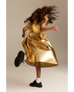 Winged Fancy Dress Costume Gold-coloured