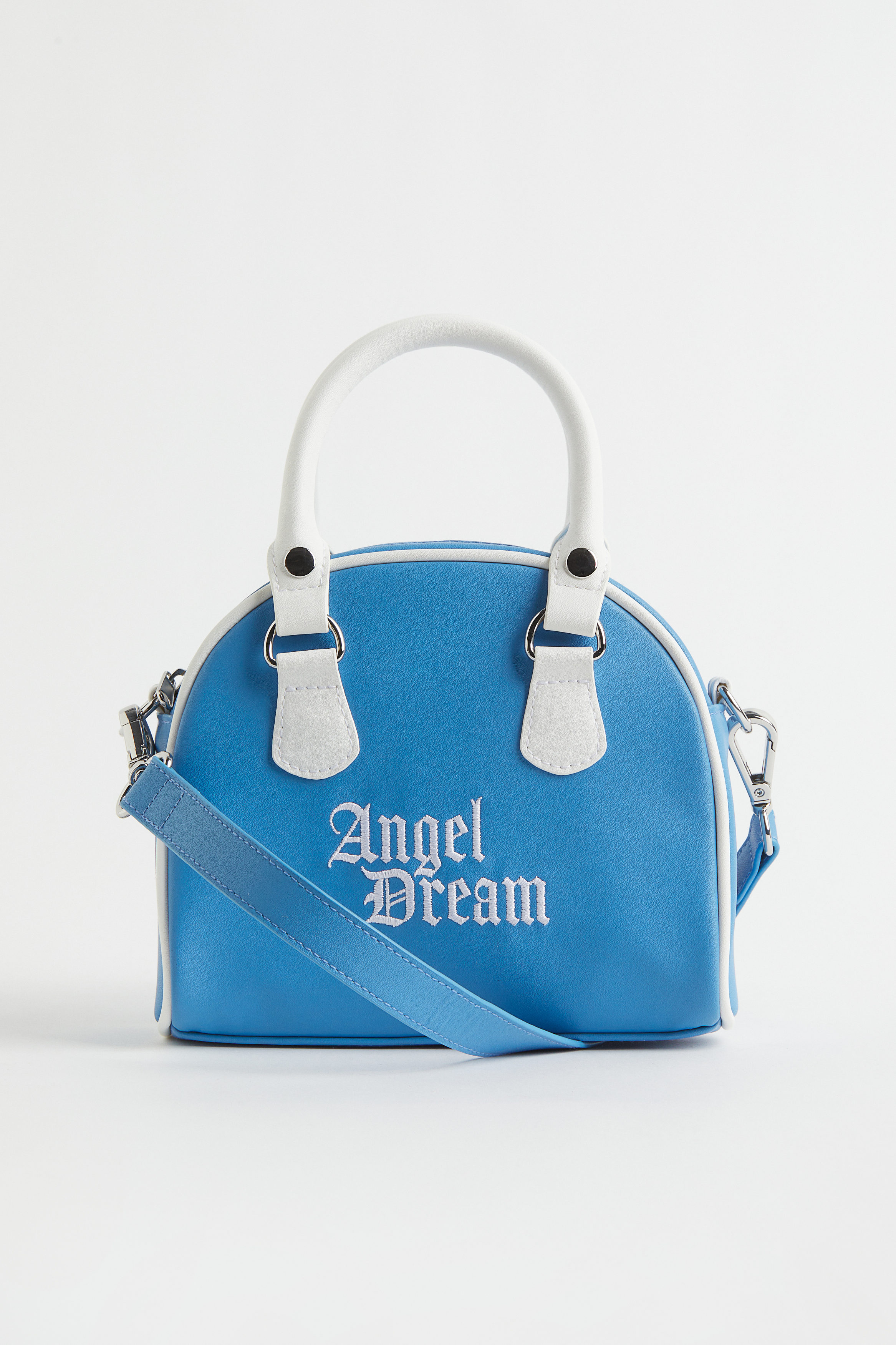 Billede af H&M Håndtaske Blå/angel Dream, Skuldertasker. Farve: Blue/angel dream I størrelse Onesize