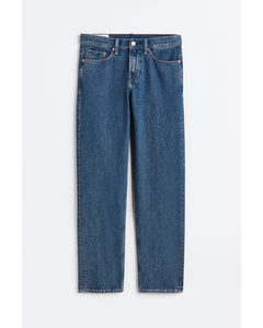 Relaxed Jeans Denimblå