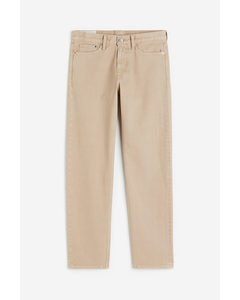 Relaxed Jeans Beige