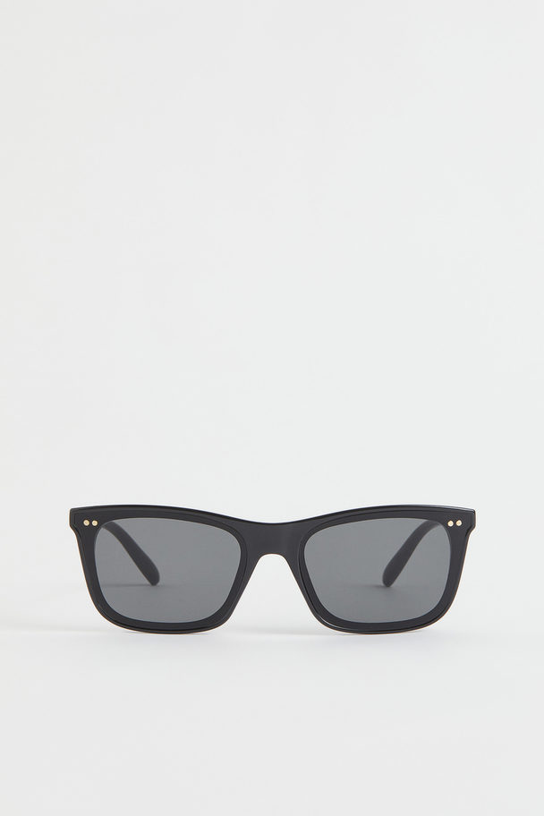 H&M Zonnebril Met Hoekige Glazen Zwart