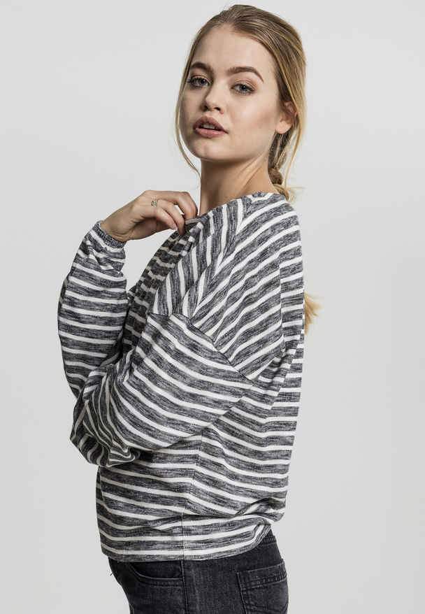 Urban Classics Damen Ladies Oversize Stripe Pullover