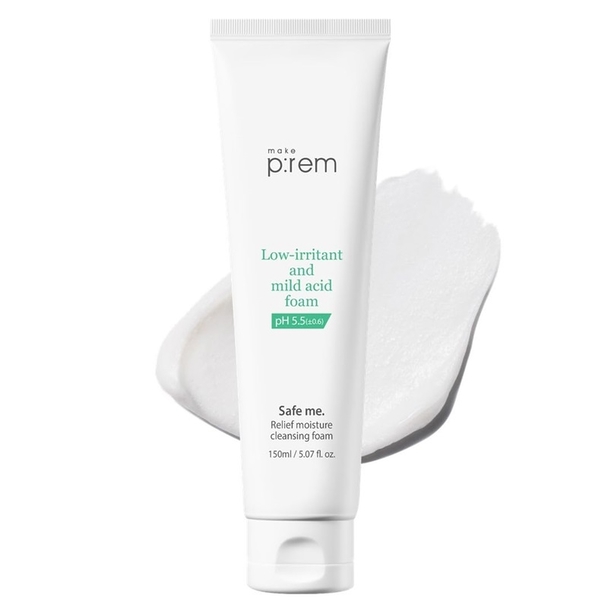 Make P:rem Make P:rem Safe Me. Relief Moisture Cleansing Foam 150ml