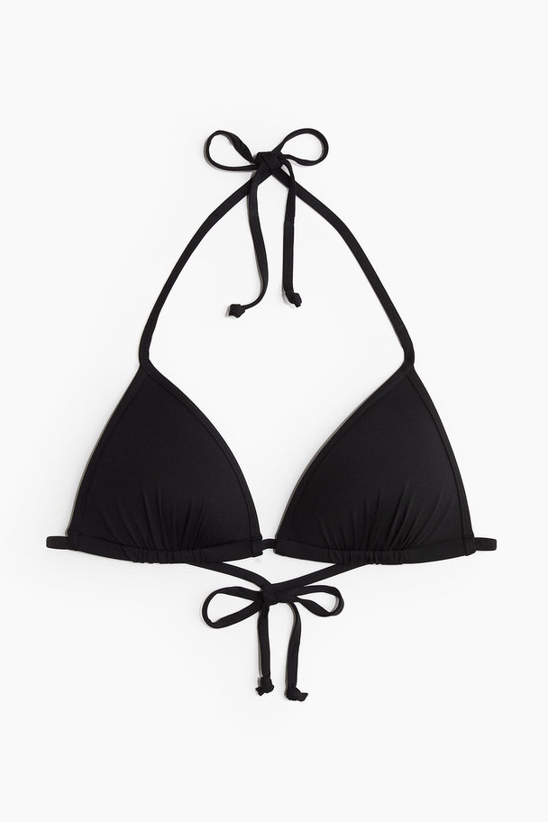 H&M Trekantsbikini-bh Med Pushup Sort