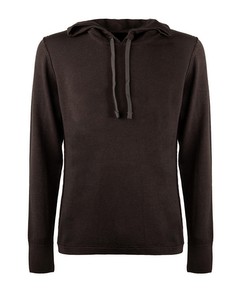 Paolo Pecora Brown Wool Hooded Jumper