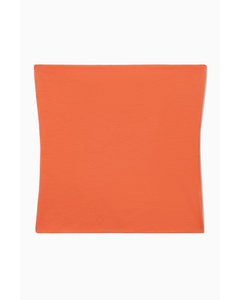 BANDEAU-OBERTEIL AUS JERSEY ORANGE