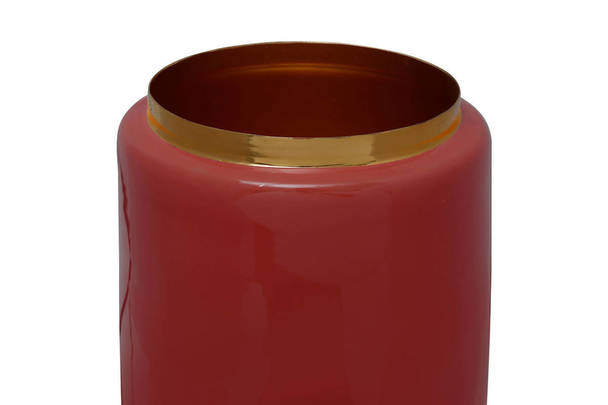 360Living Vase Art Deco 455 Coral / Gold