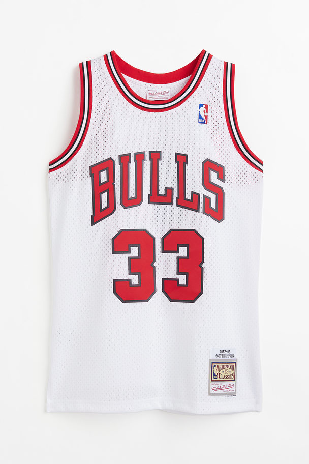 Mitchell & Ness Swingman Jersey - Scottie Pippen - Chicago Bulls White - Chicago Bulls