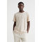Regular Fit Linen-blend T-shirt Light Beige/white Striped