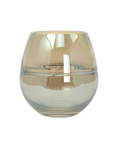 Glass Vase Sidney 525 amber