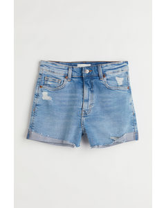 Jeansshorts Hellblau