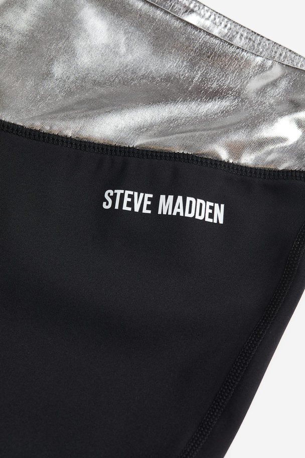 Steve Madden Rita Short Black/reflective Grey