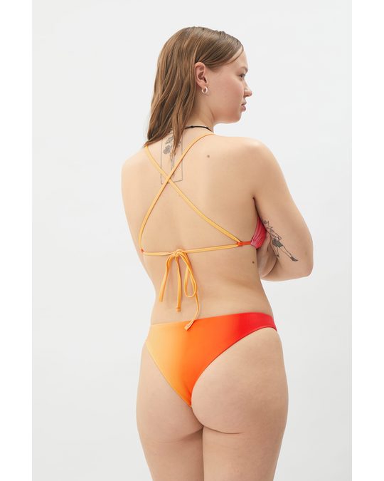 Weekday Printed Brazilian Bikini Bottoms Sunset