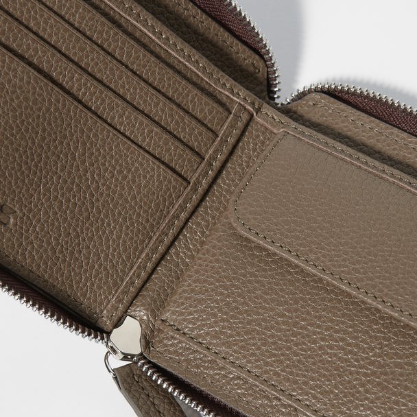 Singular Society Square Full-grain Leather Wallet