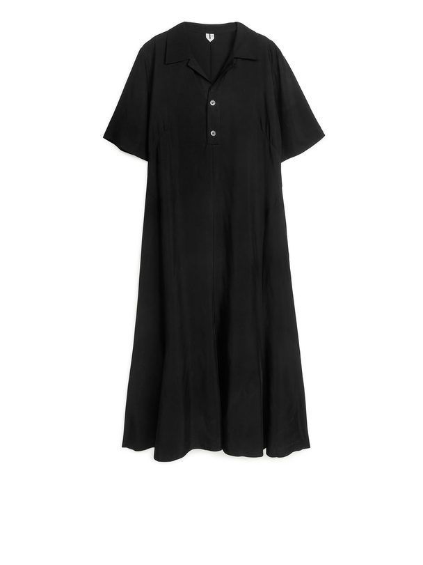 ARKET Shirt Dress Black