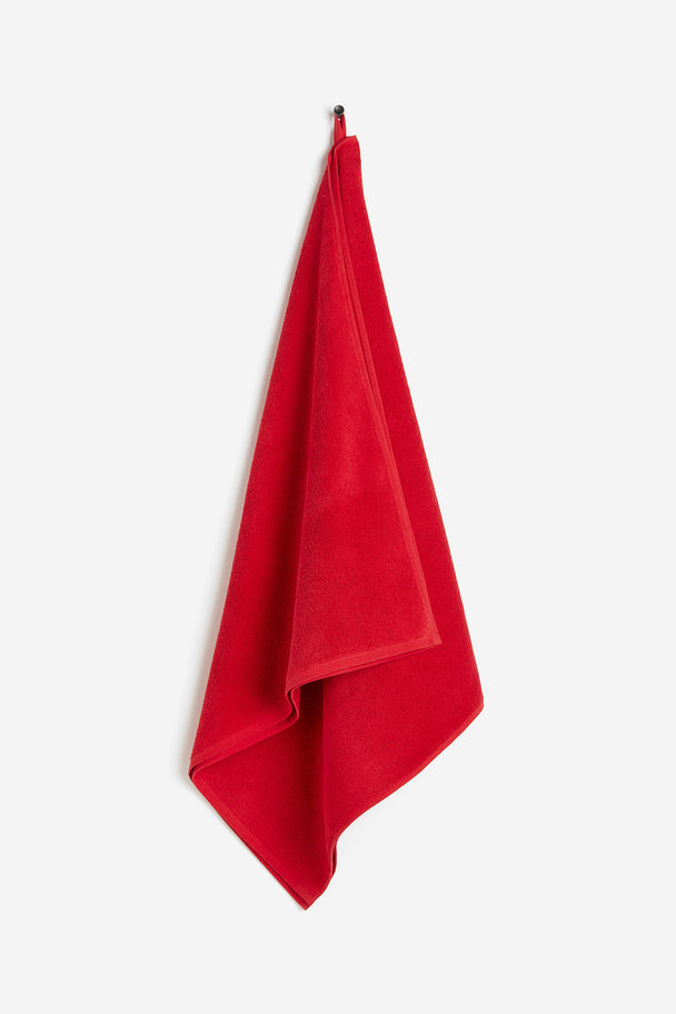 H&M HOME Terry Bath Towel Red