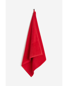 Terry Bath Towel Red