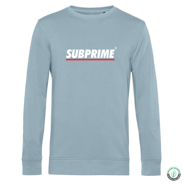 Subprime Subprime Sweater Stripe Sky Blue Blue