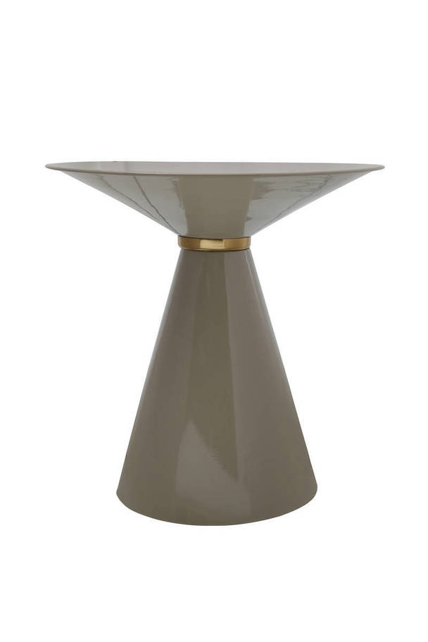 360Living SideTable Art Deco 325 taupe