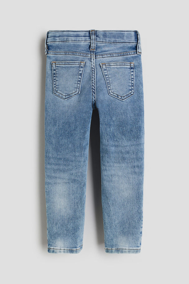 H&M Super Soft Slim Fit Jeans Denimblå