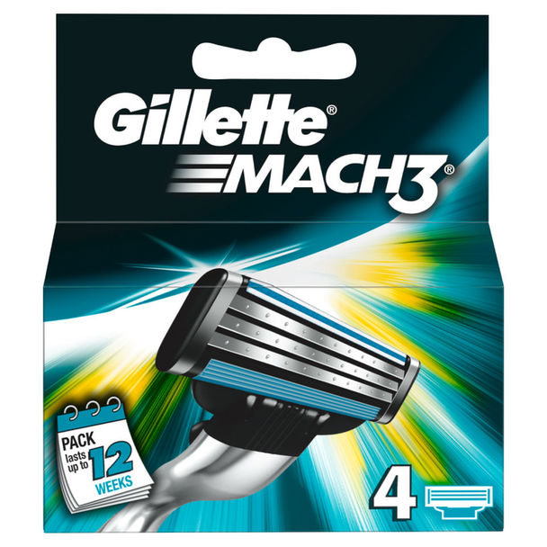 Gillette Gillette Mach3 4-pack
