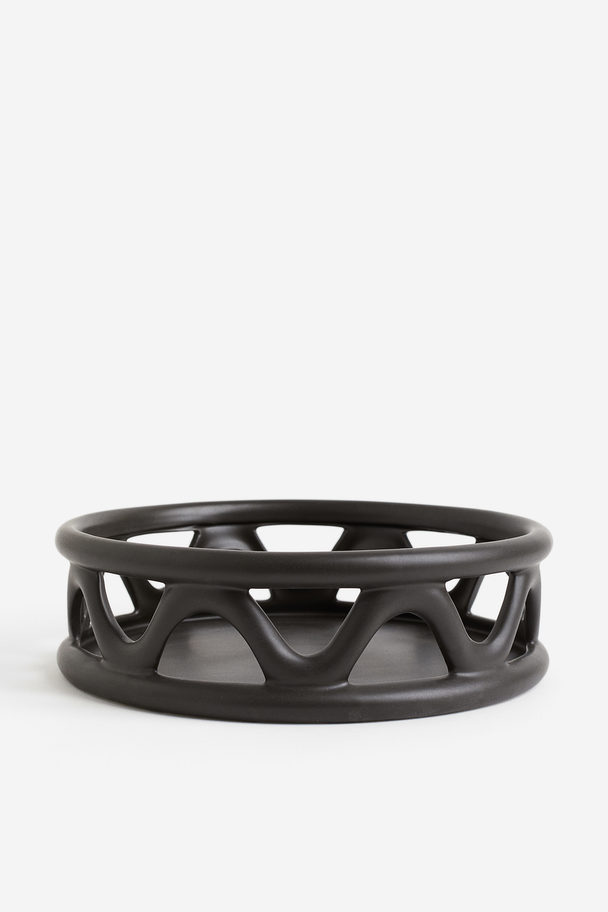 H&M HOME Ceramic Basket Black