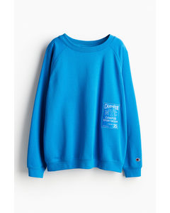 Crewneck Sweatshirt French Blue