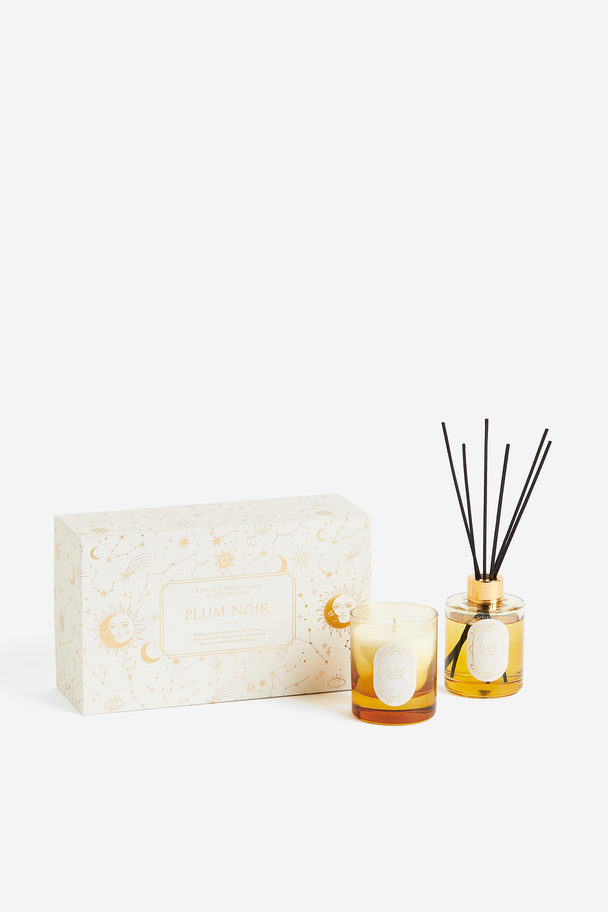 H&M HOME Scented Candle And Diffuser Gold-coloured