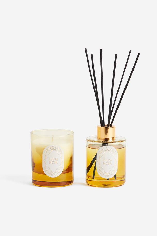 H&M HOME Scented Candle And Diffuser Gold-coloured