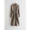 Relaxed Belted Wool Coat Mole