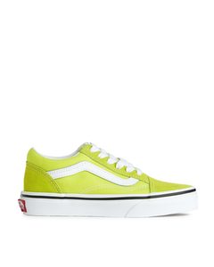 Vans Youth Old Skool Trainers Bright Green
