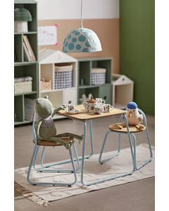 Kindertisch mit Stühlen Hellblau