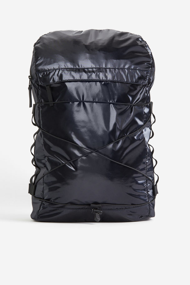 H&M Water-repellent Sports Backpack Navy Blue