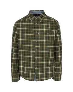 Trespass Mens Withnell Checked Cotton Shirt