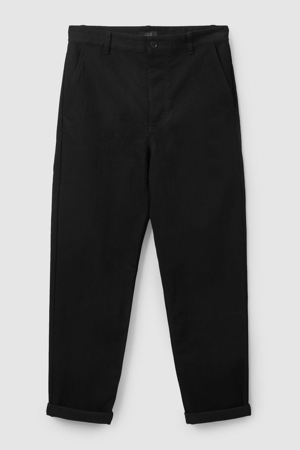 COS Straight-fit Chinos Black