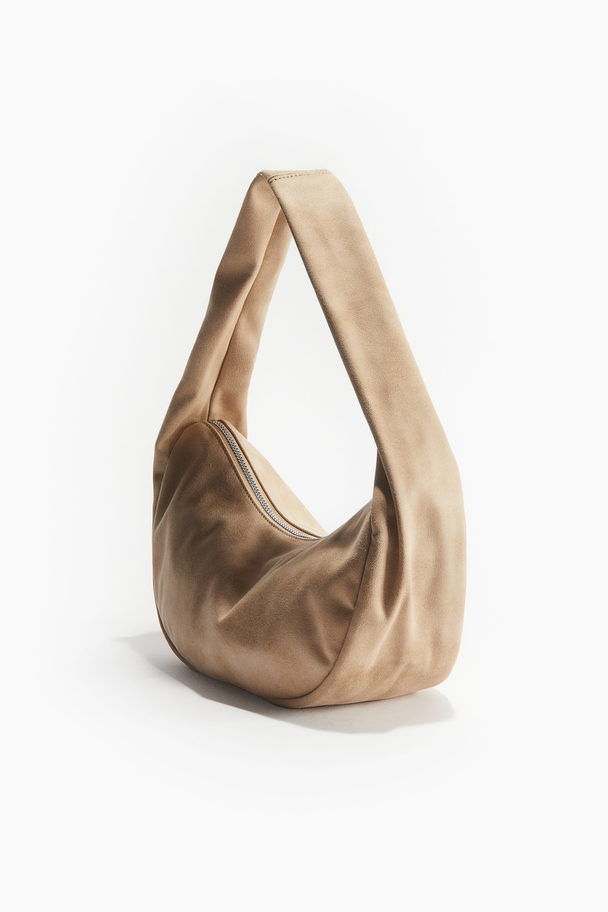 H&M Small Shoulder Bag Light Beige