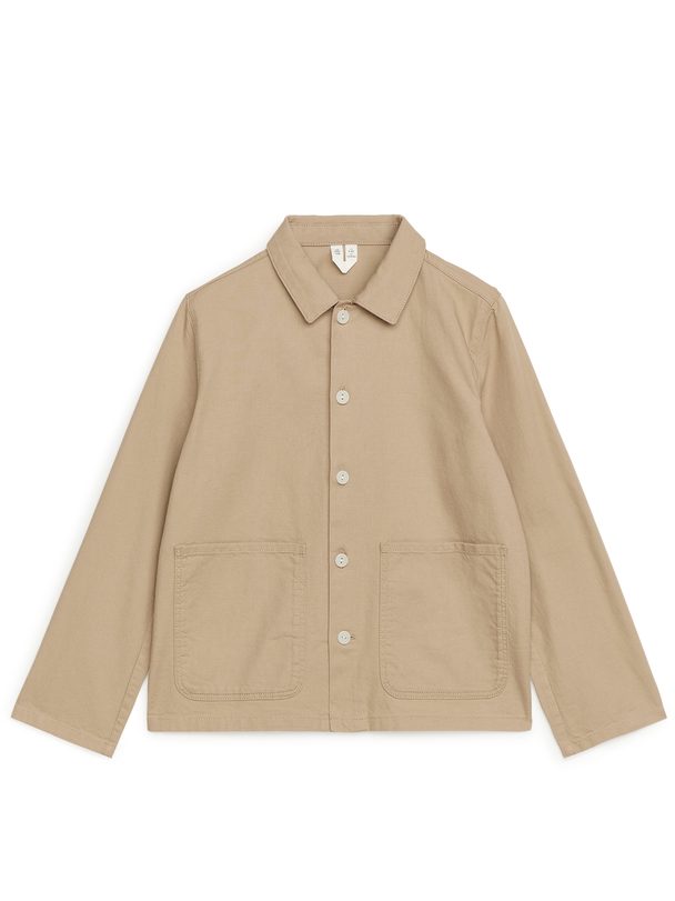 ARKET Relaxed Overshirt Beige