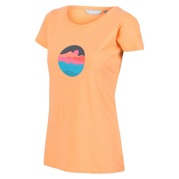 Regatta Regatta Womens/ladies Breezed Ii Sunset T-shirt