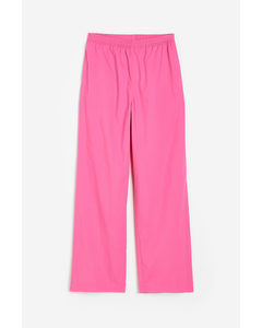 Cotton Trousers Pink