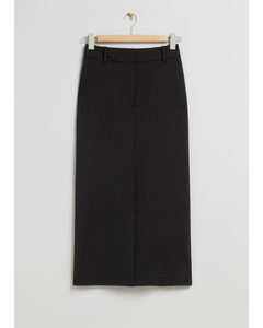 High-waist Pencil Skirt Black