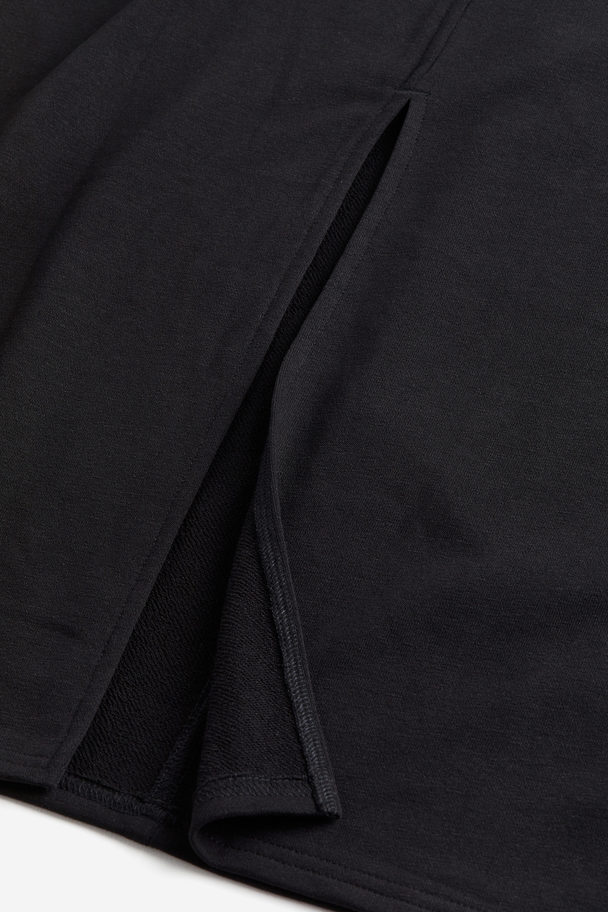 H&M Sweatshirt Pencil Skirt Black