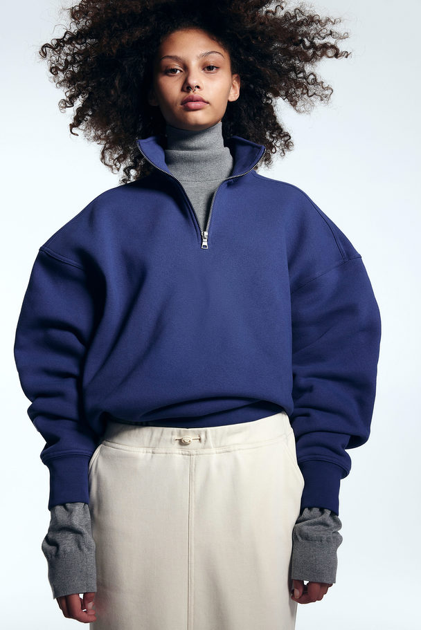 H&M Pencilnederdel I Sweatshirtkvalitet Creme