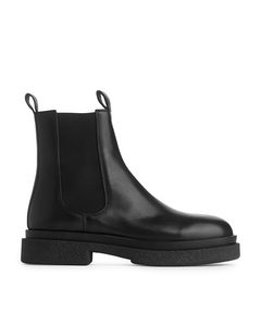 Chunky Chelsea Boots Black
