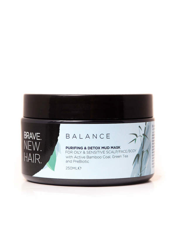 BRAVE.NEW.HAIR Brave. New. Hair. Balance Purifying & Detox Mud Mask 250ml