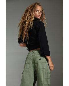 A Slouch Jean Carpenter  Faded Green