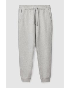 Relaxed-fit Drawstring Joggers Light Grey