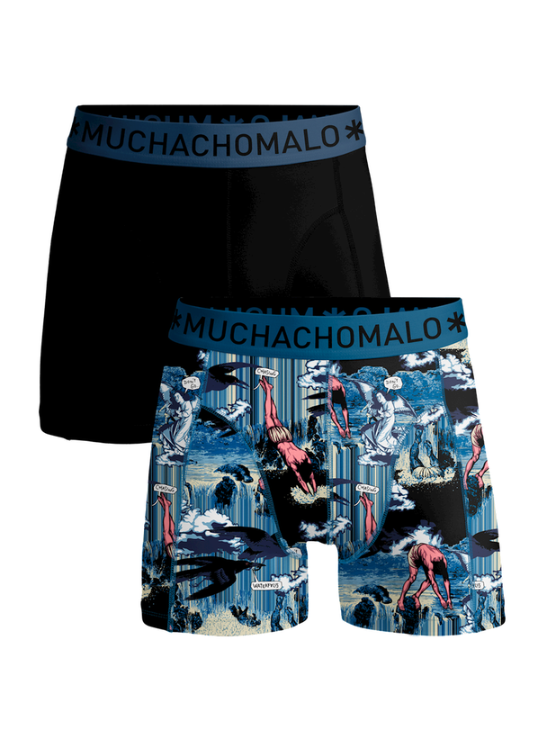 Muchachomalo 2-pack Boxershorts Men - Soft Waistband - Good Quality